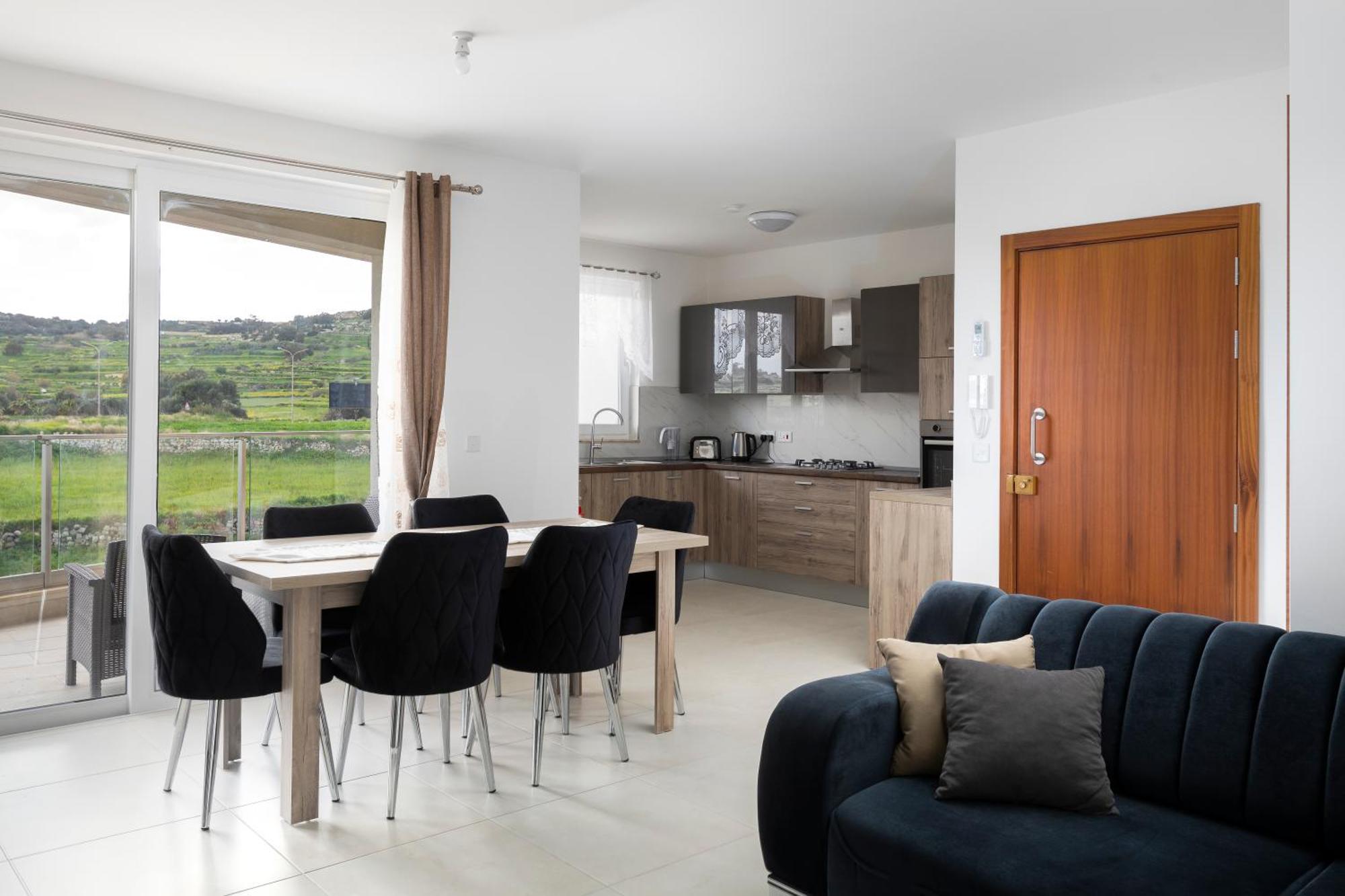 Modern & Spacious 2Br Apartment With Country Views - Close To Xemxija Bay St. Paul's Bay Exterior photo